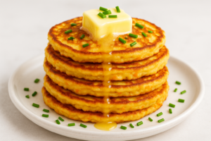 Cheddar pancakes - diabetes care and management