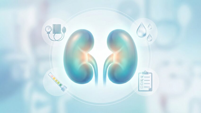 March Kidney Health Check – kidney health illustration for diabetes